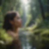 A serene landscape representing emotional wellness