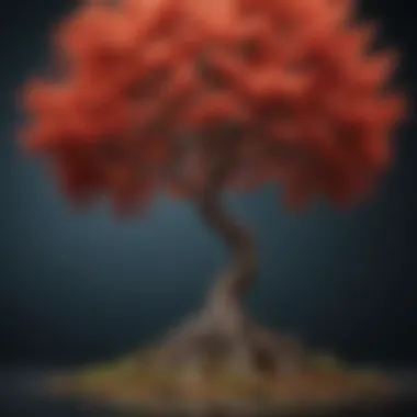 Symbolizing Resilience and Adaptability A vibrant tree symbolizing resilience and adaptability