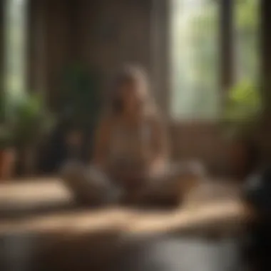 Mindfulness meditation for anxiety relief