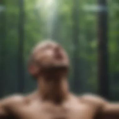 Breathing exercise to alleviate stress and anxiety