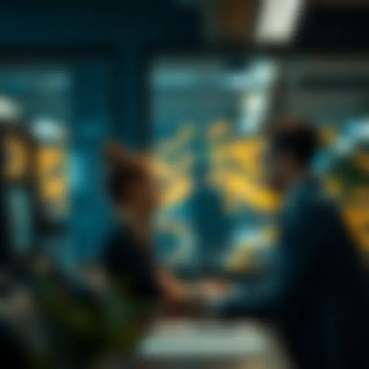 Conceptual image of overcoming interview challenges