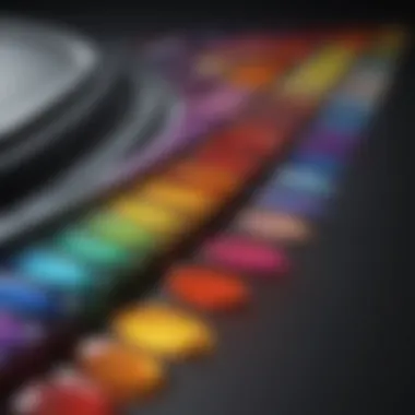 Visual metaphor of communication as a spectrum of vibrant colors blending harmoniously