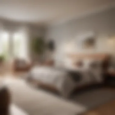Creating a Restful Environment A peaceful bedroom setting with soft lighting and an inviting atmosphere.