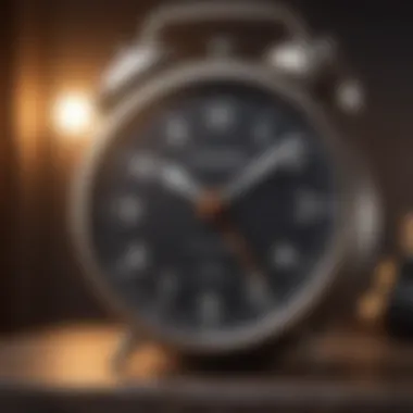 Embracing the Early Hour A clock displaying an early hour, illustrating the concept of time management.