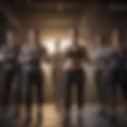 Dynamic group engagement during a collaborative workout