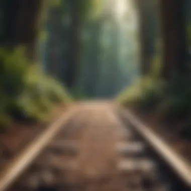 Path to Success Abstract illustration of motivation and success