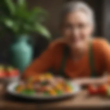 Nourishing Nutrition: Vibrant Plant-Based Eating Healthy and colorful plant-based meals for vitality