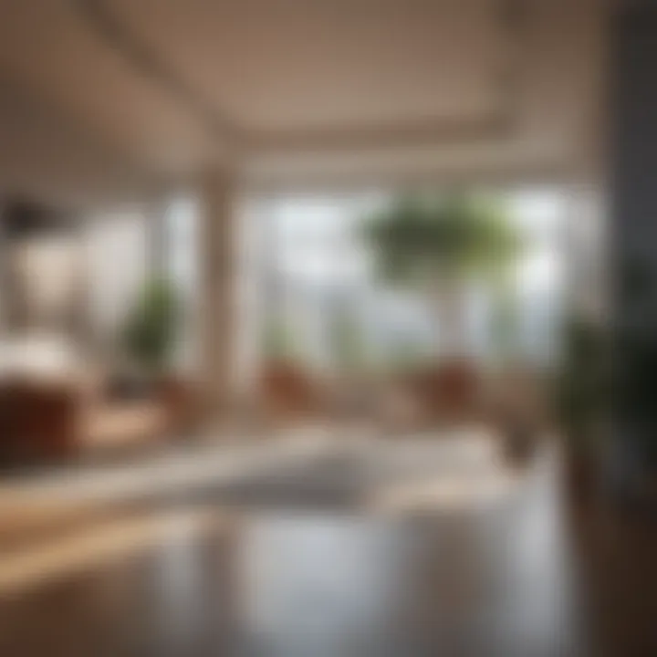 A calm indoor space showcasing an environment conducive to mental wellness