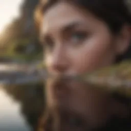 A serene landscape representing personal reflection