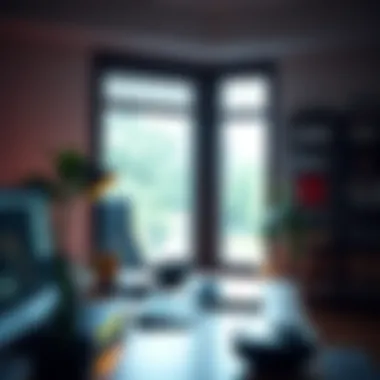 An inspiring workspace promoting productivity