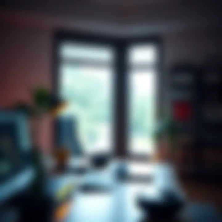 An inspiring workspace promoting productivity