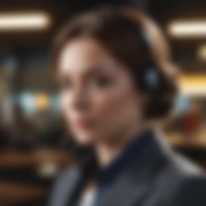 Visual representation of AI tools aiding in sales coaching