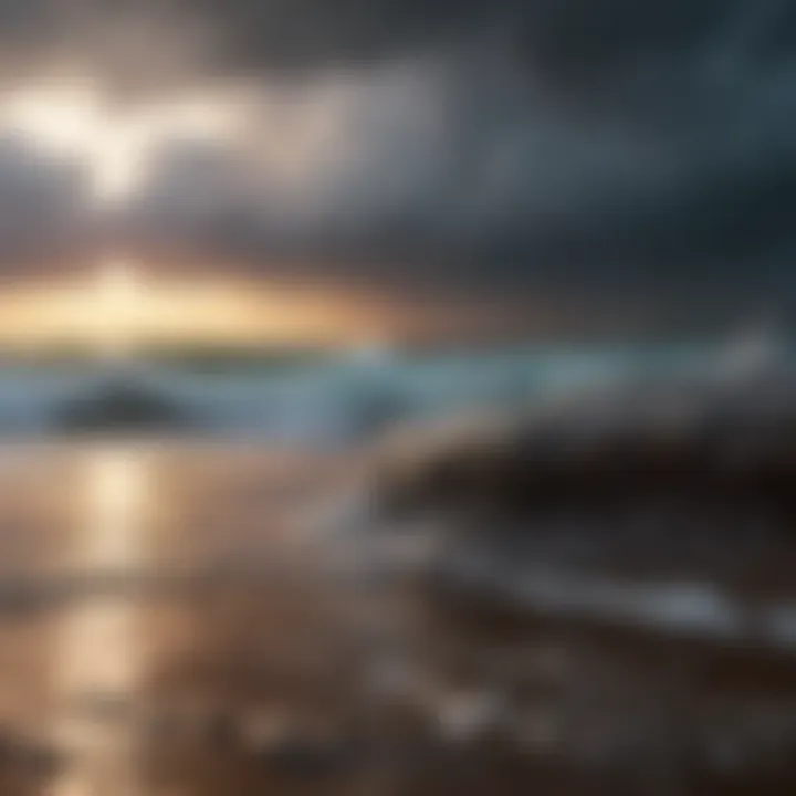 An abstract image symbolizing mental clarity and focus during stressful moments