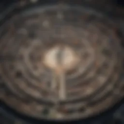 A labyrinth symbolizing the complexities of job dissatisfaction