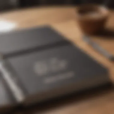 Crafting Your Future An open notebook and pen representing goal setting and planning