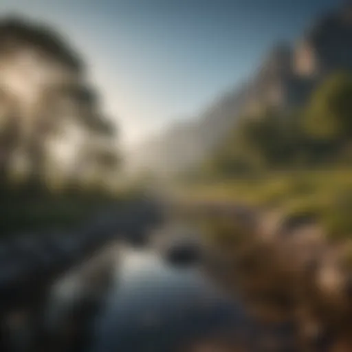 A serene landscape symbolizing inner peace and self-acceptance