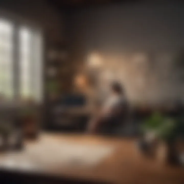 A serene workspace representing maternity leave and parental rights