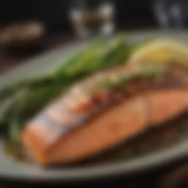 Grilled Salmon with Asparagus