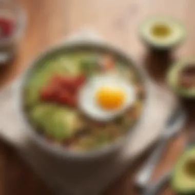 Quinoa and Avocado Breakfast Bowl