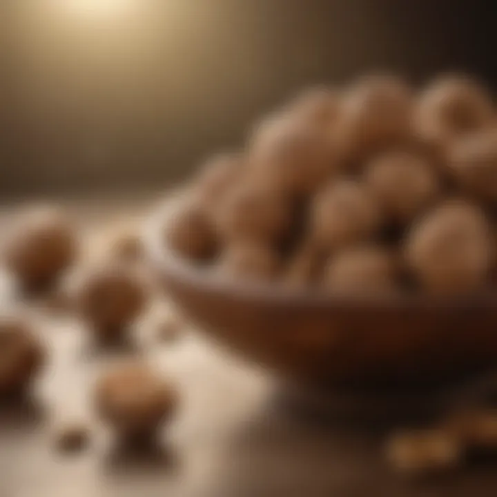 Walnut Wisdom Walnuts in a Wooden Bowl