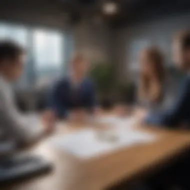 Demonstrating Organizational Skills in Professional Settings A professional in a meeting showcasing effective organizational abilities.