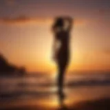 A person's silhouette in front of a glowing sunset, symbolizing passion and purpose