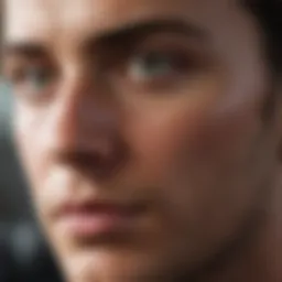 A thoughtful individual reflecting on personal achievements.