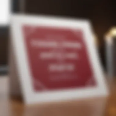 The Power of Personalization A close-up of a personalized thank you card with a signature
