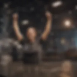 Celebrating employee achievements in a corporate setting