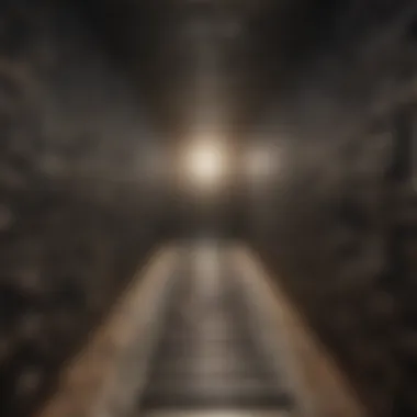 Navigating Challenges with Clarity Maze with a clear path towards light at the end