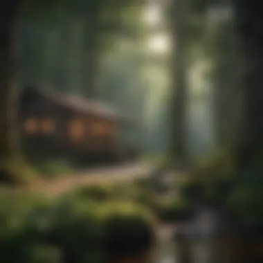 Enchanting Woodland Hideaway Rustic Forest Team Building Retreat Venue