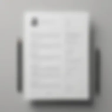 Sleek and Concise Formatting Minimalist resume design