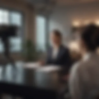 Sophisticated Interview Setting Sophisticated Interview Setting
