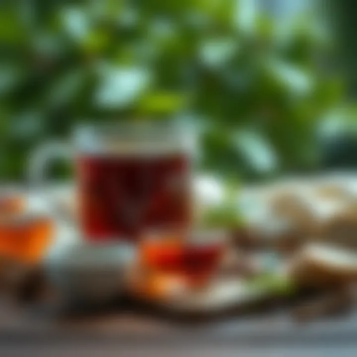 A variety of herbal teas known for promoting relaxation