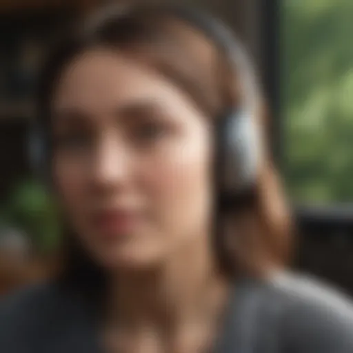 A serene environment promoting active listening