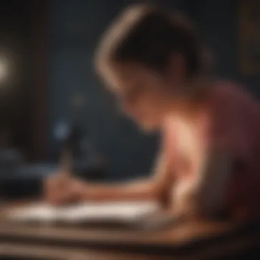 Journaling for Self-Discovery A conceptual image of reflective journaling