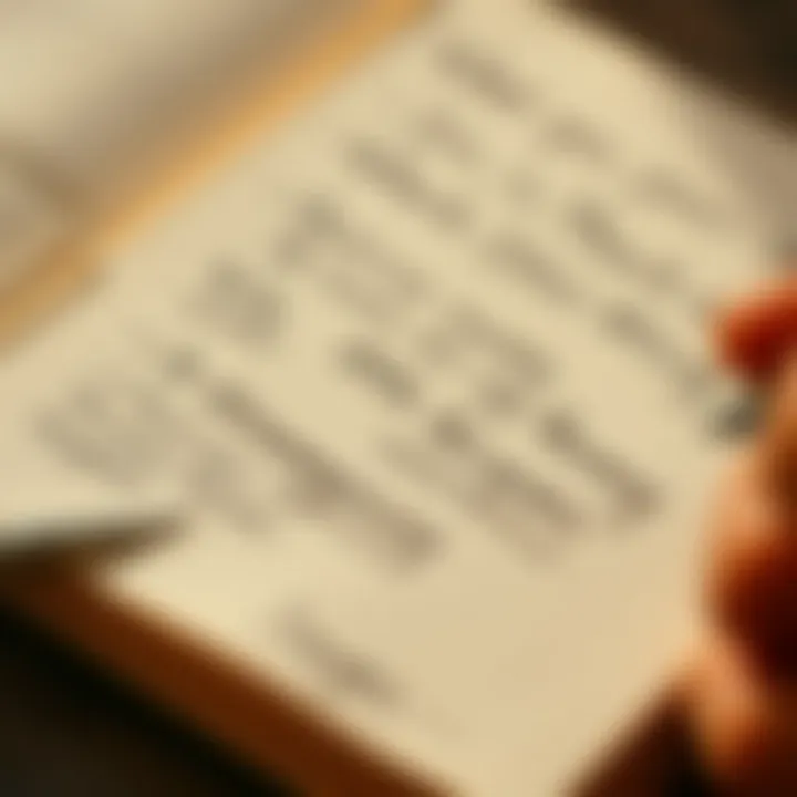 A close-up of a journal with handwritten reflections on anger