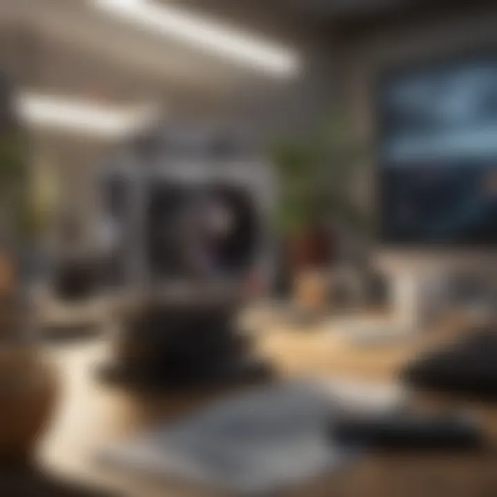 An organized workspace symbolizing mental clarity and focus