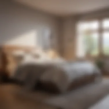 Creating a Sleep-Inducing Environment A peaceful bedroom scene with natural light streaming in