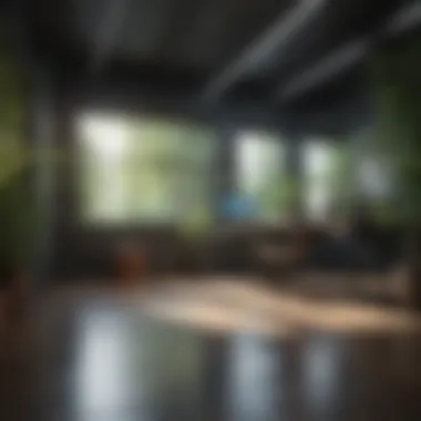 Inspiring Environment for Concentration Calm and inspiring environment promoting concentration