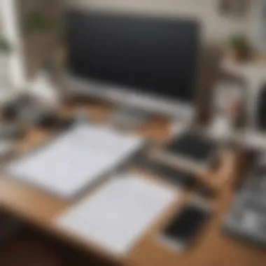Clutter-Free Desk for Better Focus A clutter-free desk showcasing organization techniques
