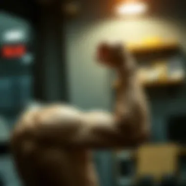 Building Self-Discipline Visual representation of self-discipline as a muscle