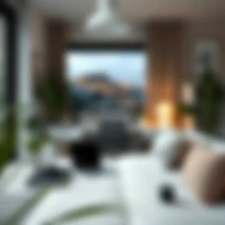 Creating a Productive Environment A serene workspace designed for productivity