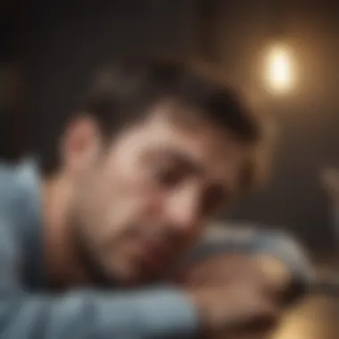 The Weariness Within Visual depiction of exhaustion caused by stress