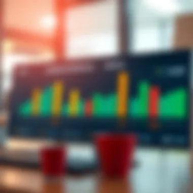 A visual representation of customer satisfaction metrics.