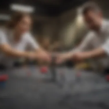 Team Building Activities to Enhance Onboarding New employees participating in a team-building activity