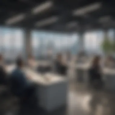 Inclusive Workplace Concept artwork depicting a diverse and inclusive workplace