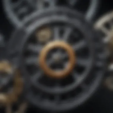 A series of gears symbolizing productivity and efficiency.