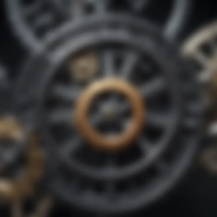 A series of gears symbolizing productivity and efficiency.