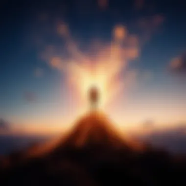 A visual representation of strengths emerging from weaknesses